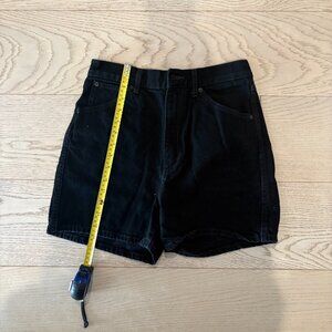 Uniqlo U Black Denim Shorts